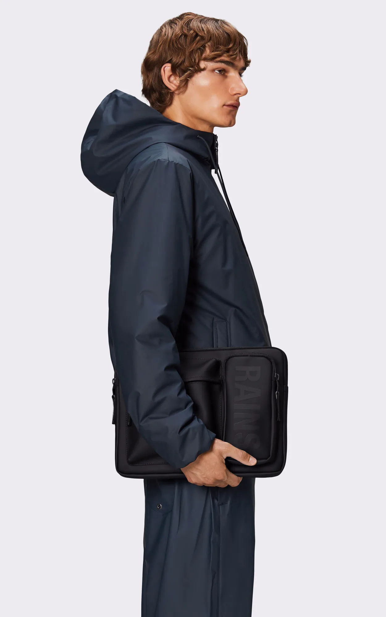Pochette ordinateur Texel Laptop case noir Rains - La Canadienne - Accessoires Textile Noir
