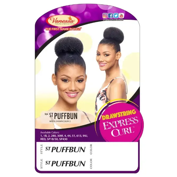 Postiche Afro Bun PuffBun - Vanessa