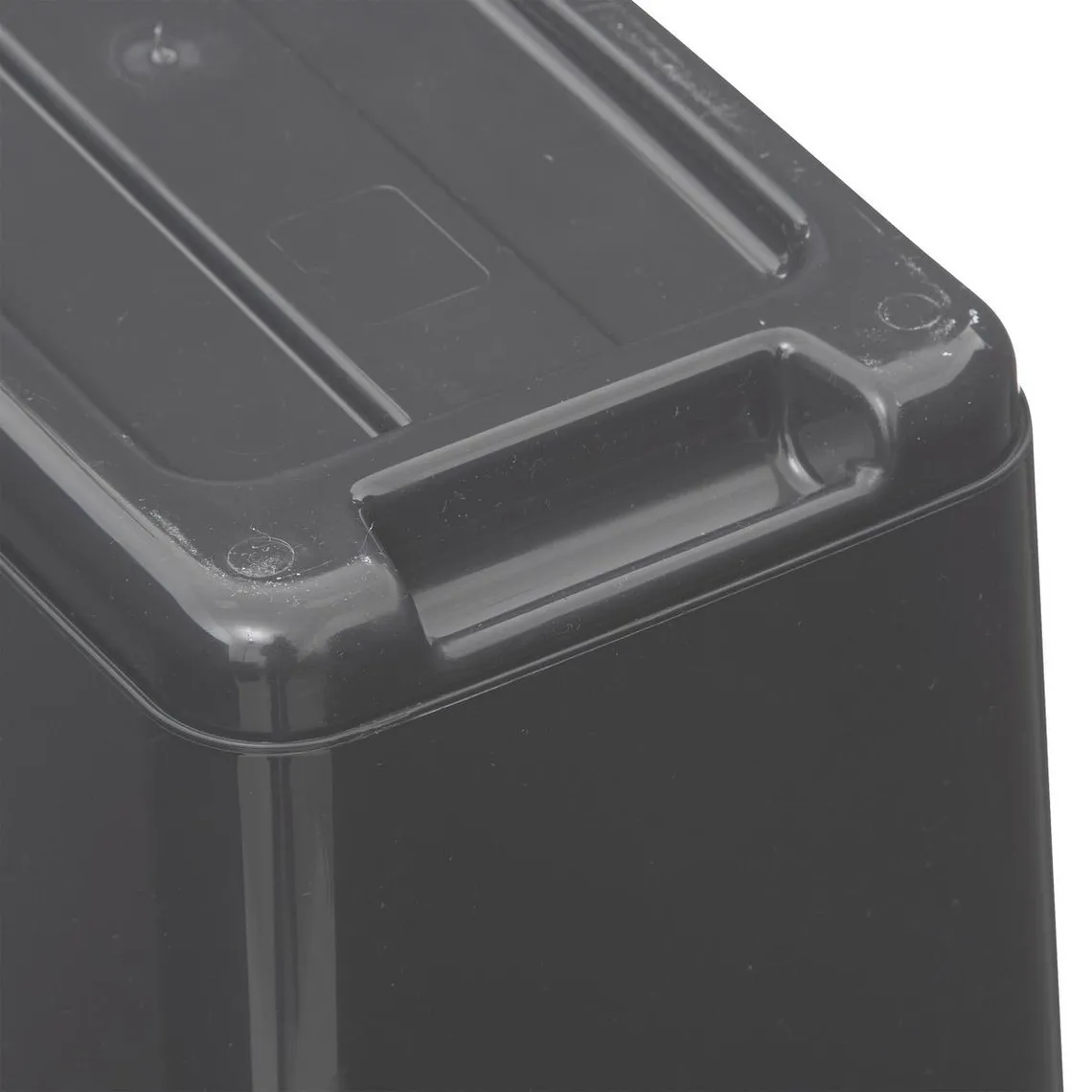 Poubelle 2 ouvertures plastique 45L gris | 3 Suisses