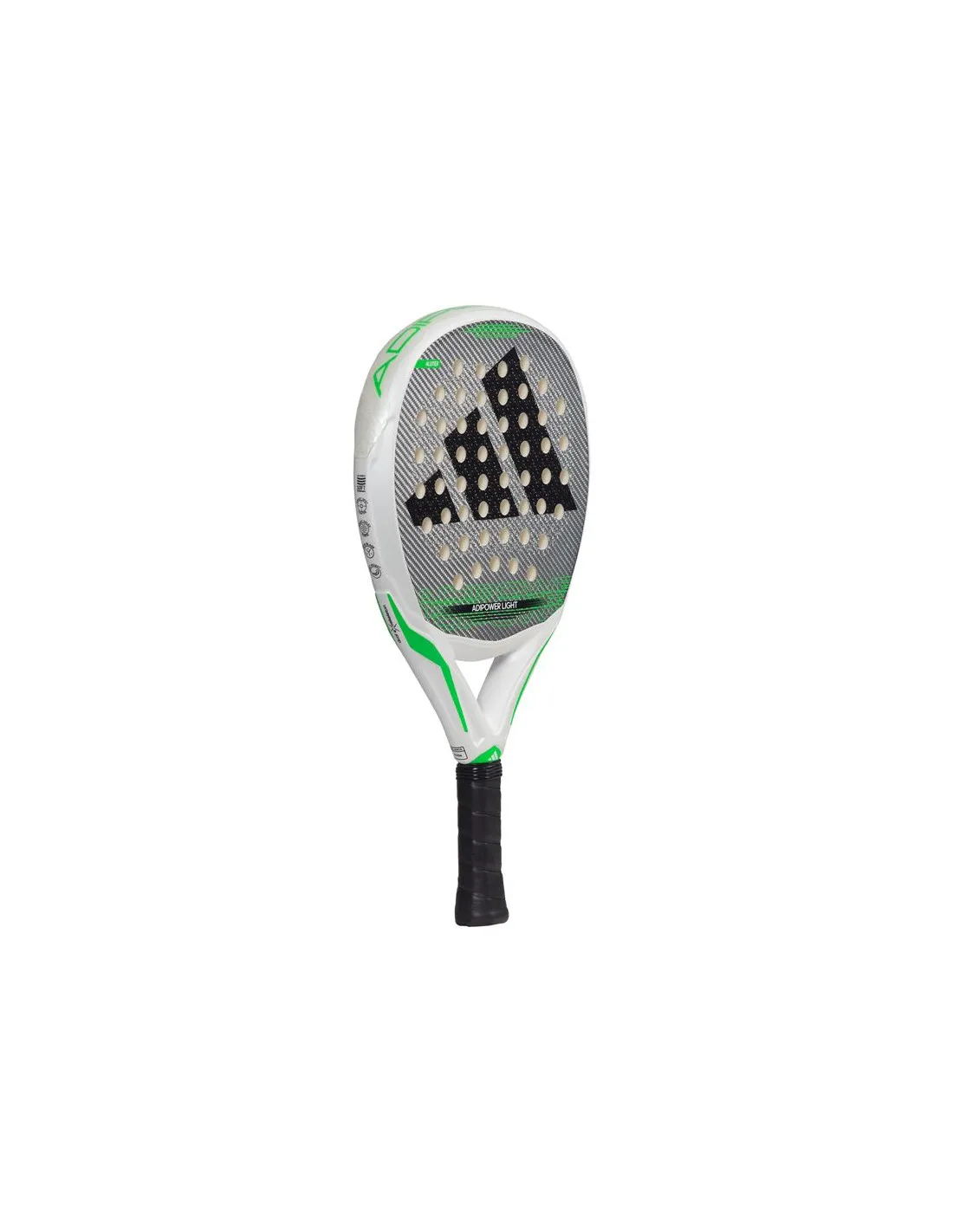 Raquette padel padel adidas Adipower Light 3.3 Blanc/Vert