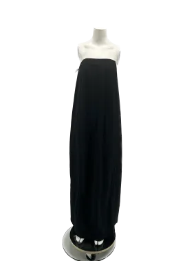 Robe bustier longue noire