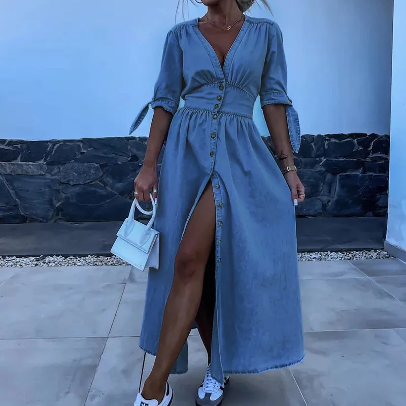 Robe en denim - Mathilde