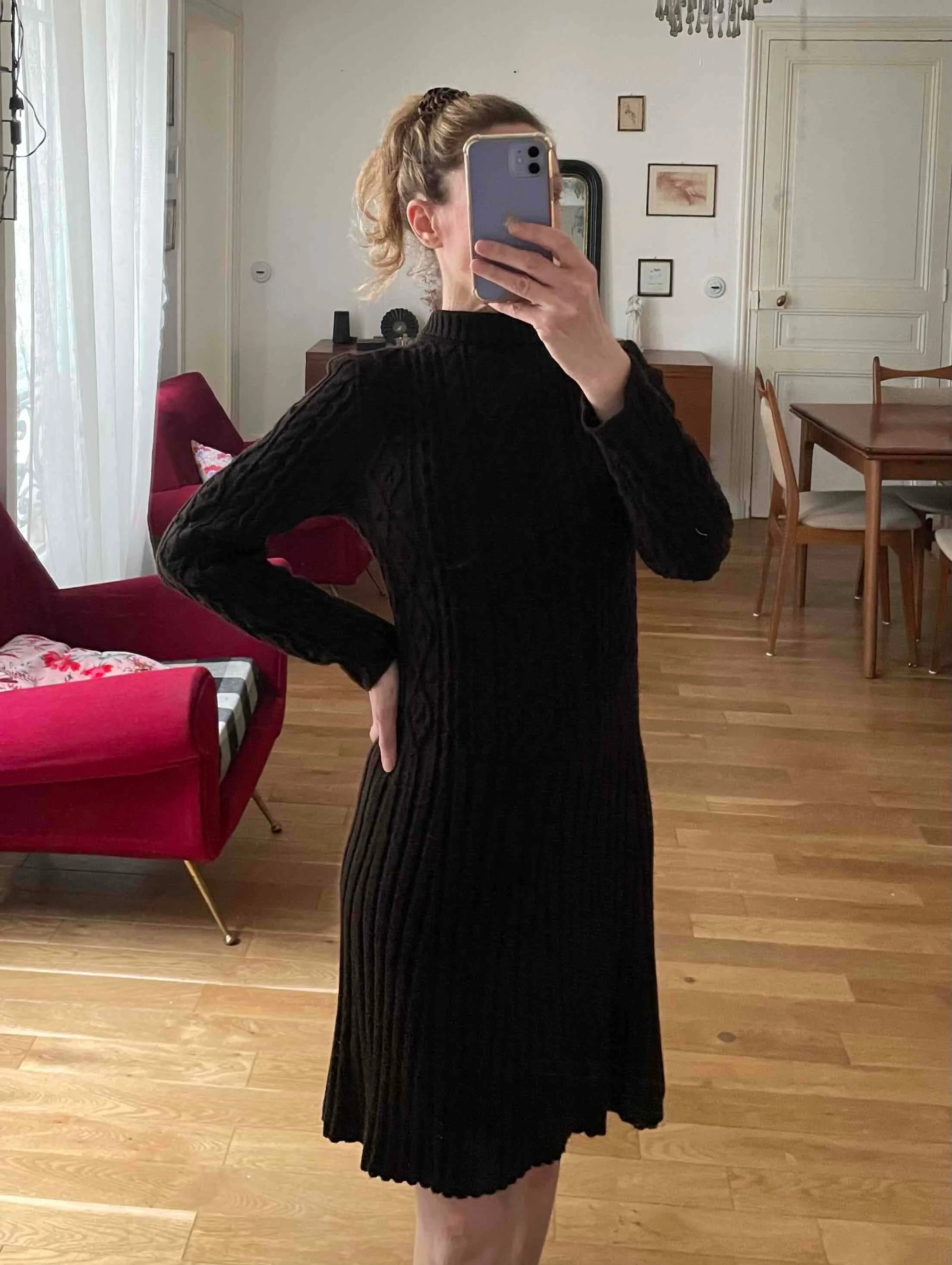 Robe en maille