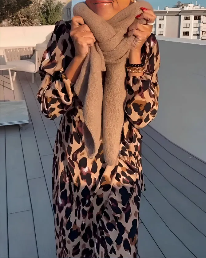 Robe Léopard Chic - Aurore