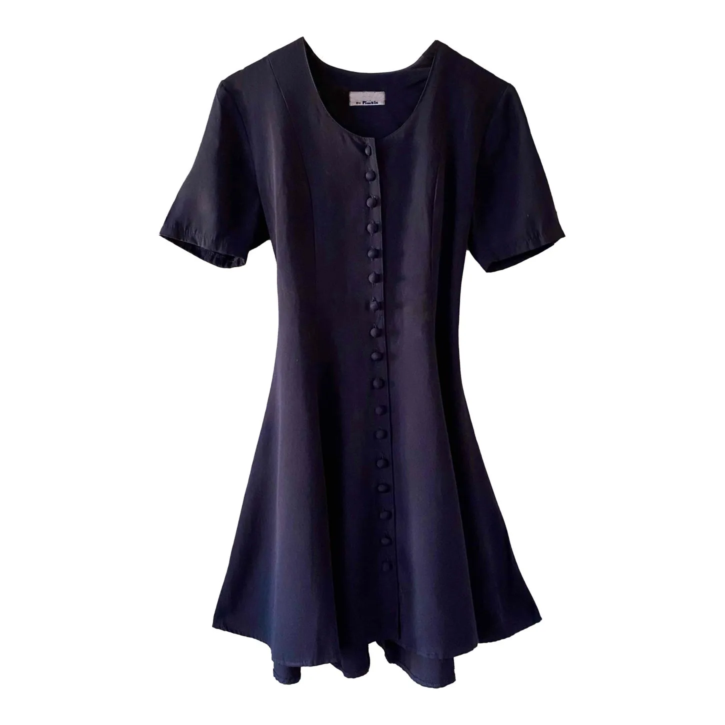 Robe mini boutonnée