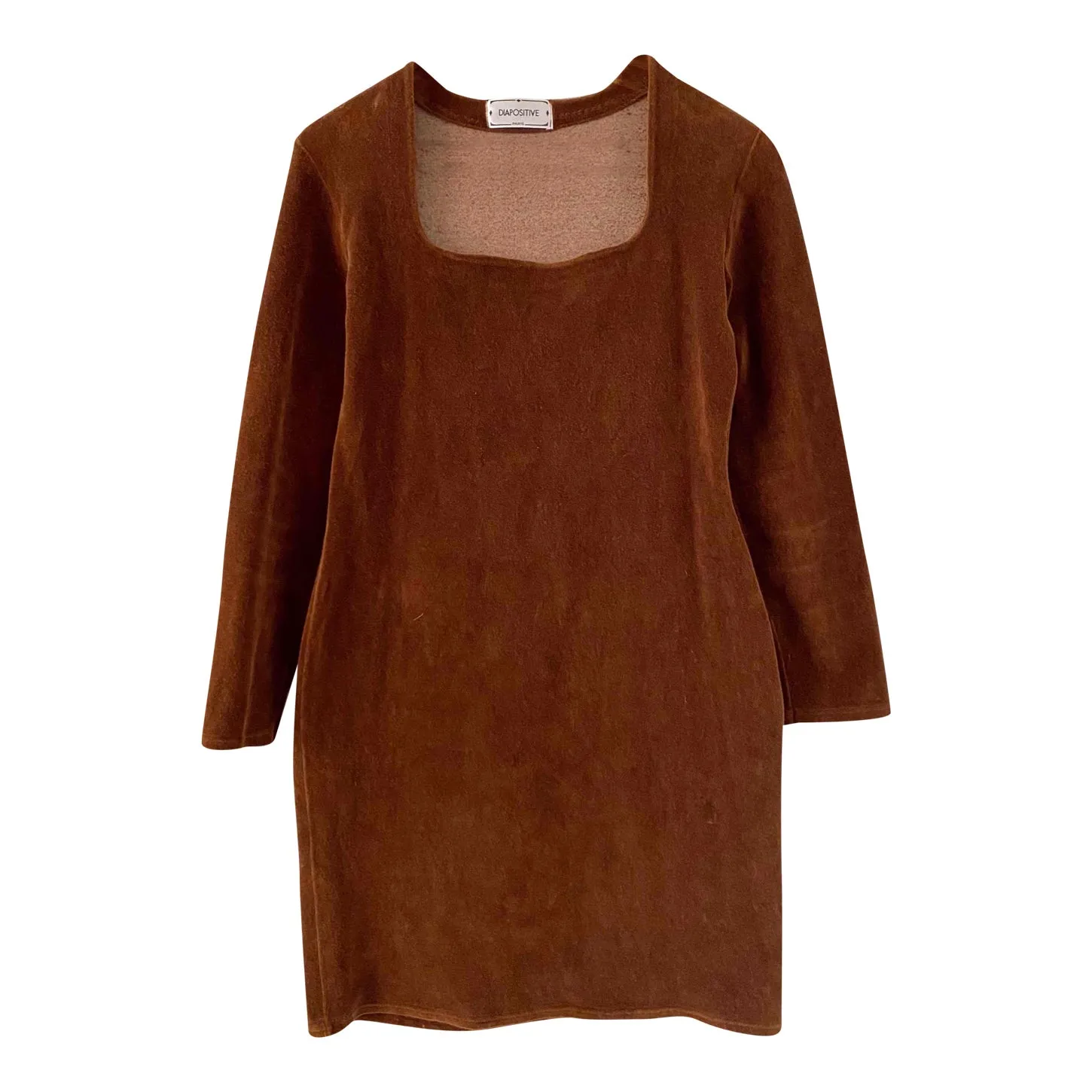 Robe mini en velours