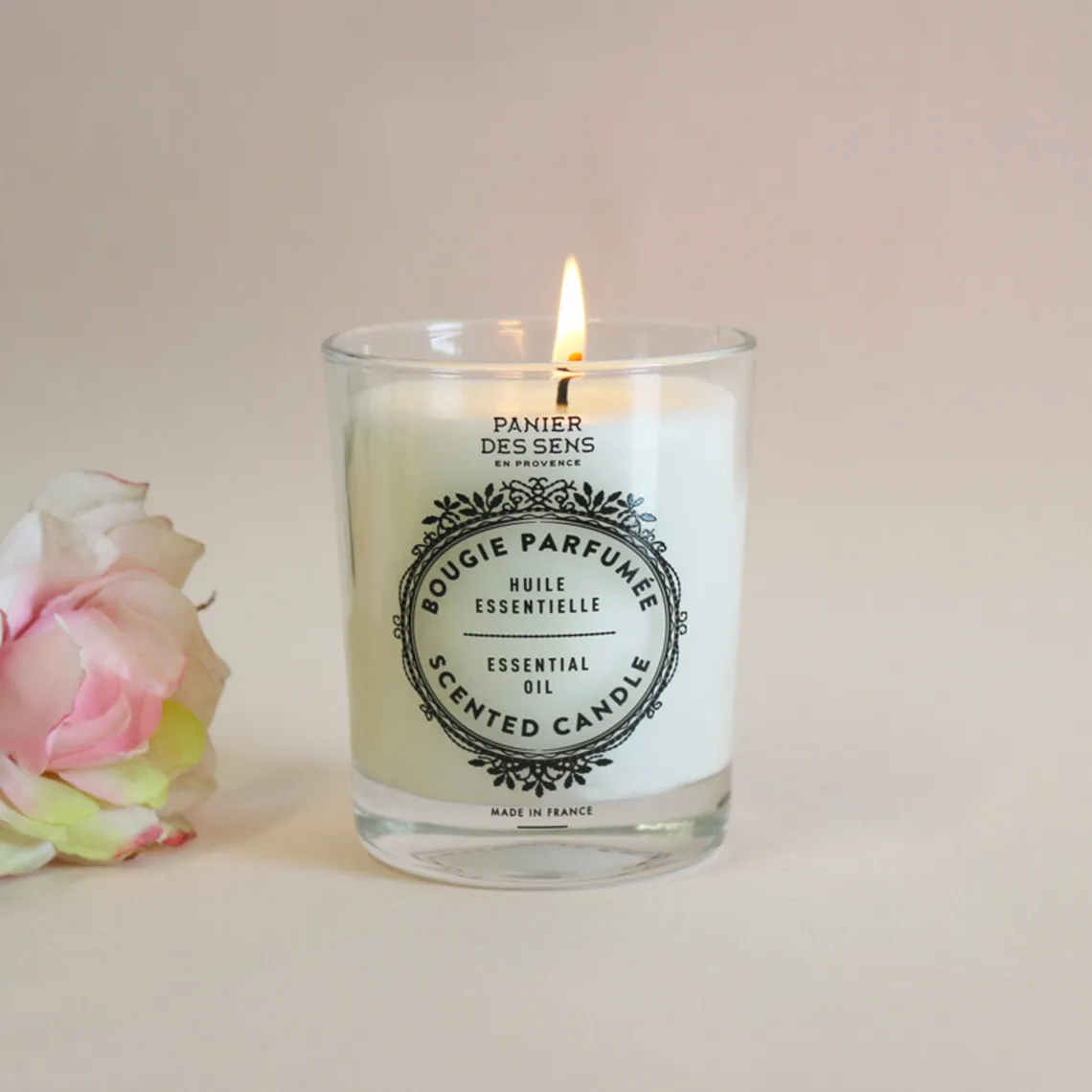 Rose Restructurante - Bougie parfumée | 3 Suisses