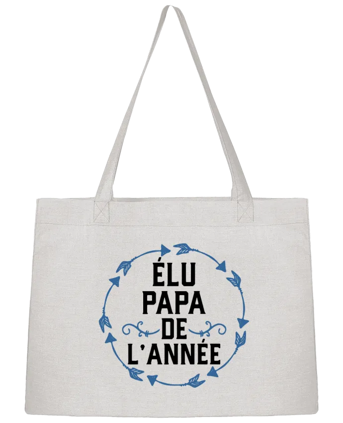 Sac Shopping Élu papa de l'année cadeau par Original t-shirt