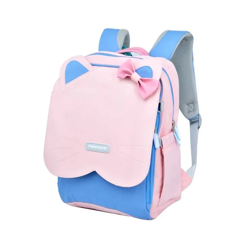 Sac à dos enfant orthopédique et adorable avec oreilles de chat - SC2773