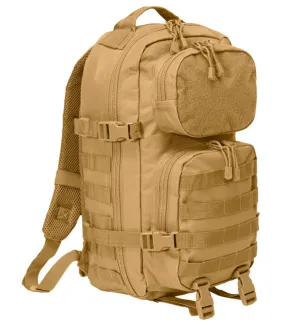 Sac à dos militaire Brandit 25L US Cooper Patch medium Camel