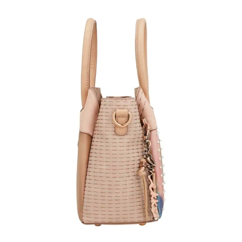 Sac à main anses courtes ANEKKE "Studio" beige | planetebag.com