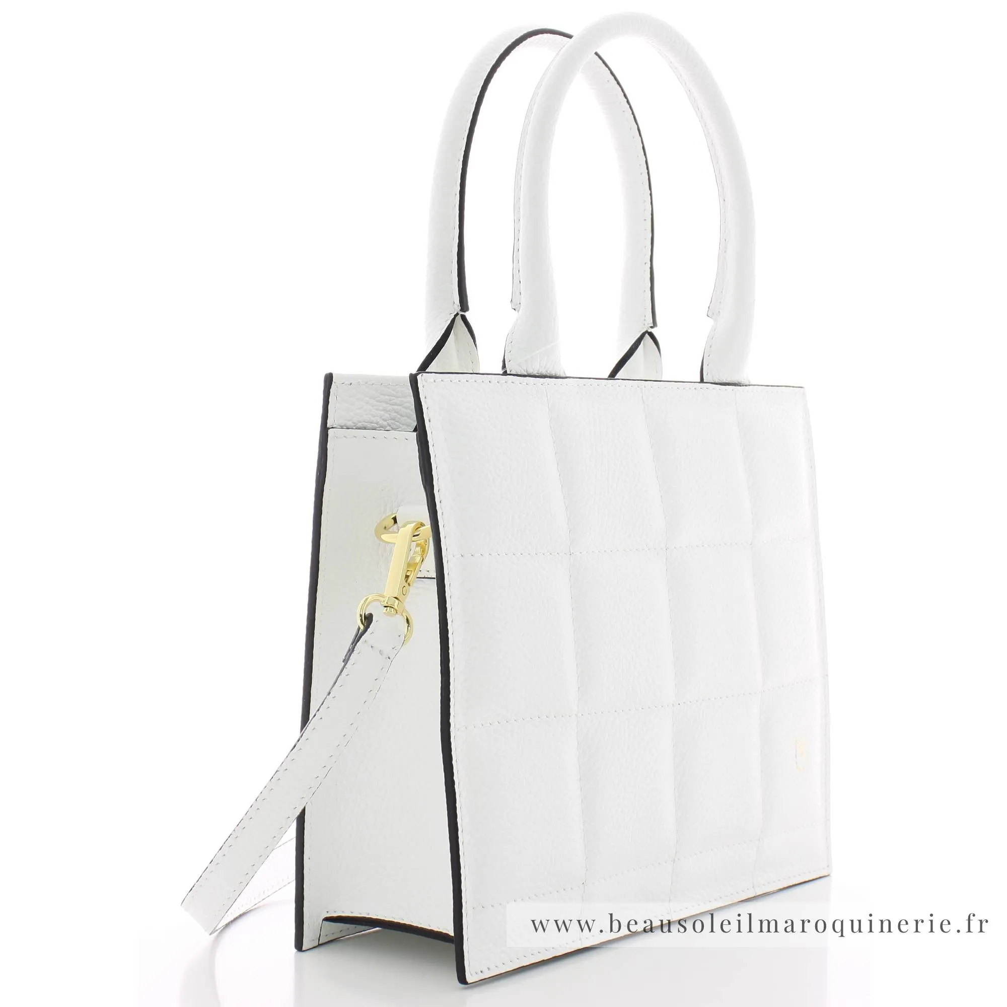 Sac à main Mia & Joy Valentina matelassé en cuir MJ1522