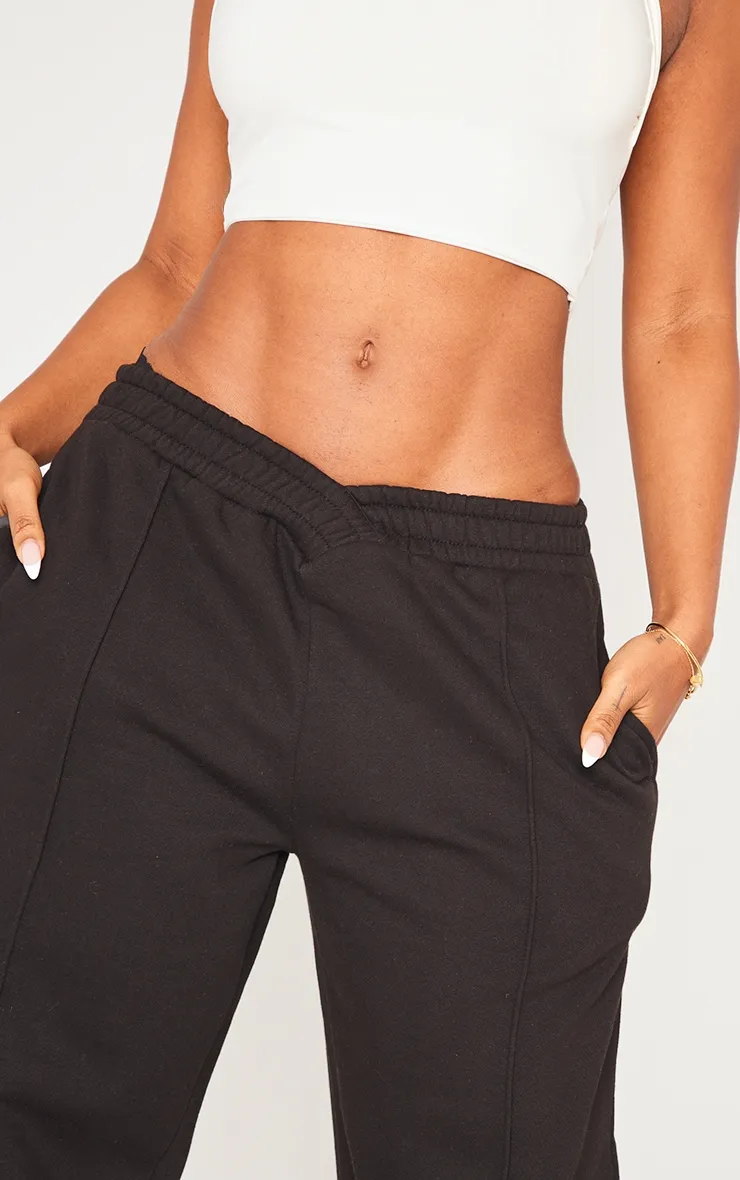 Shape Jogging noir à taille élastique en V