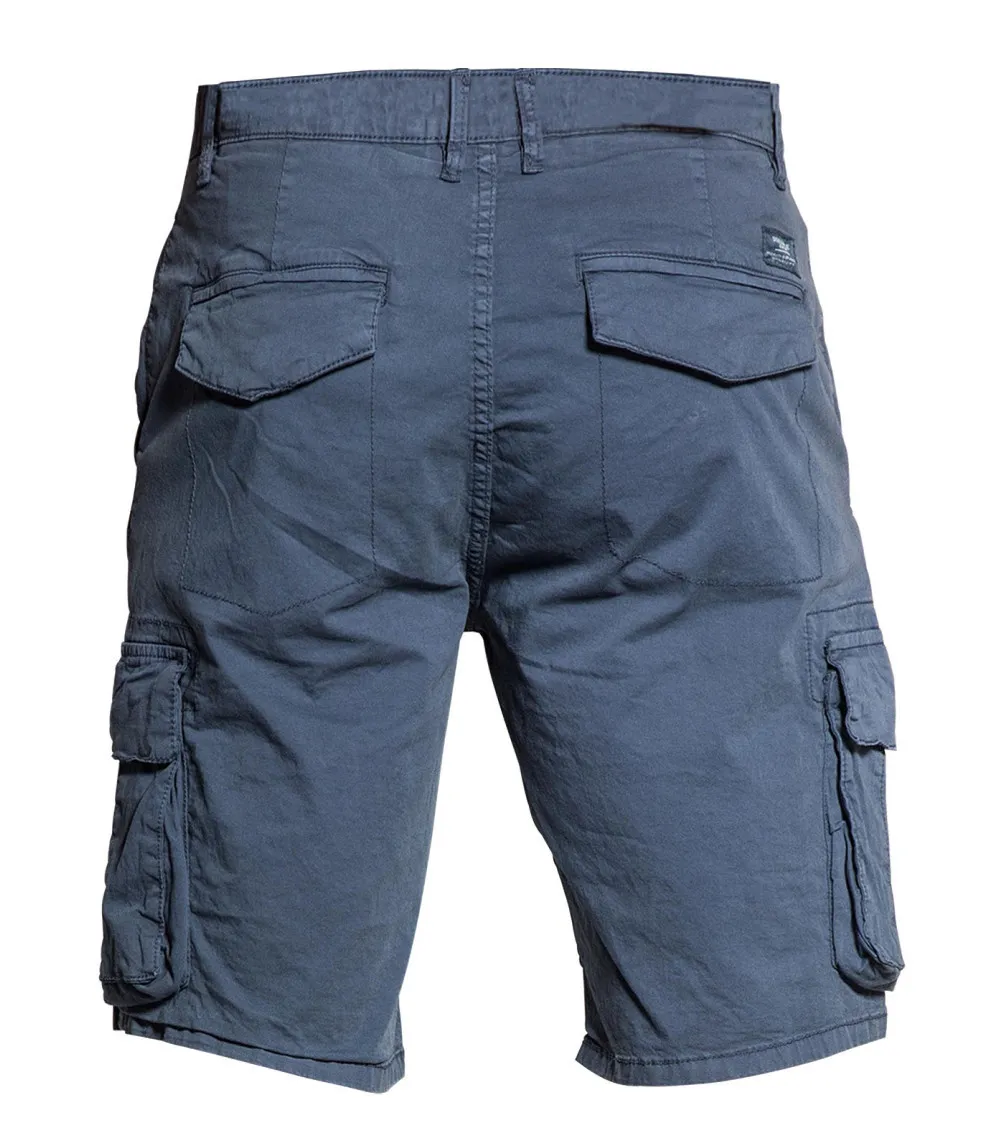Short chino Deeluxe Est. 74 Junior Slog en coton bleu marine