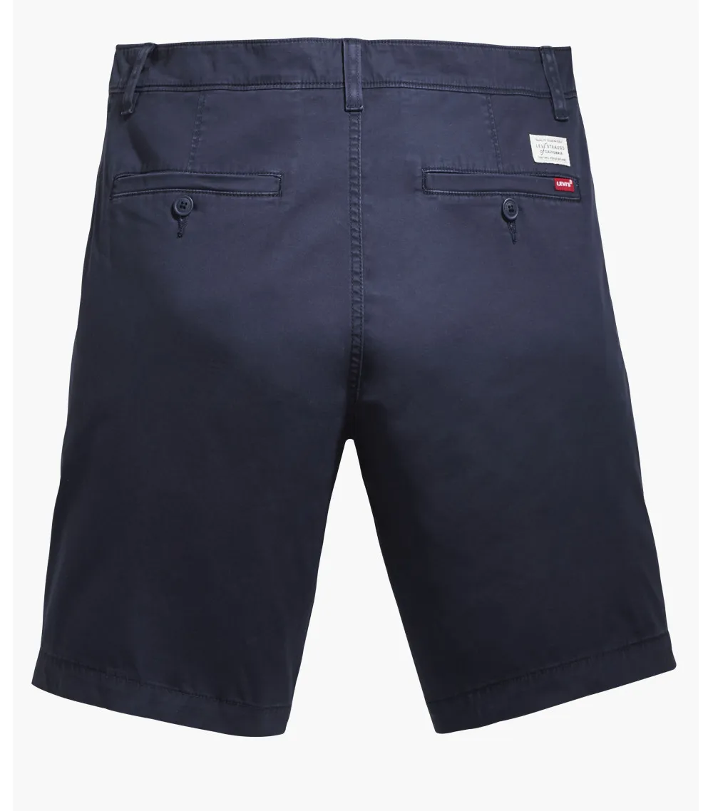 Short chino Levis en coton stretch bleu nuit
