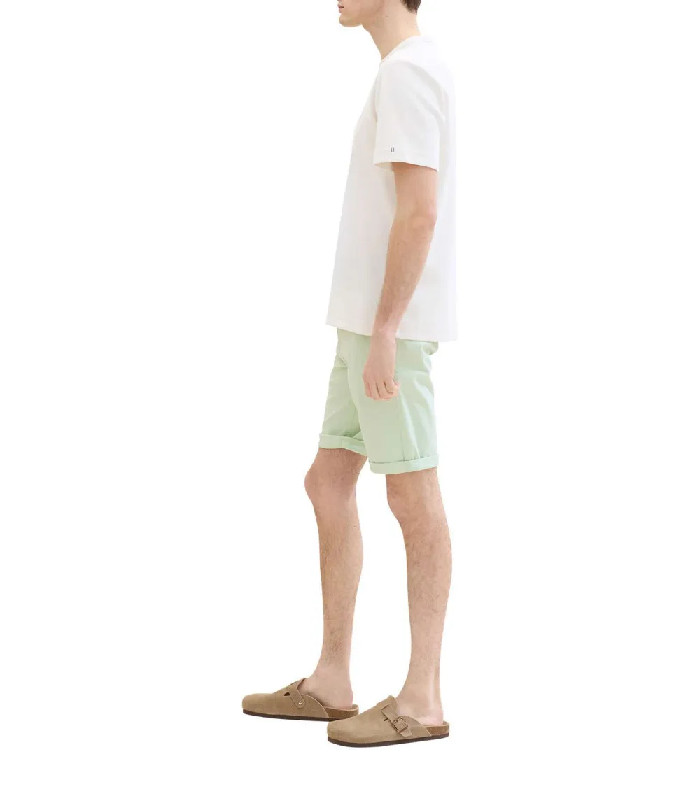 Short Chino Tom Tailor coton vert