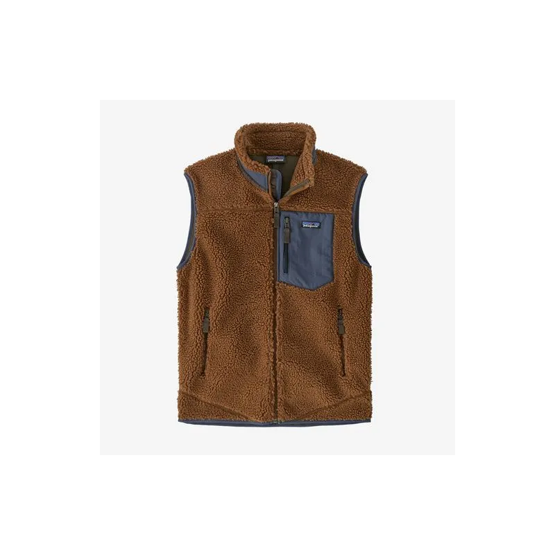 Softshell / polaire homme Patagonia Classic Retro-X Vest shelter brown