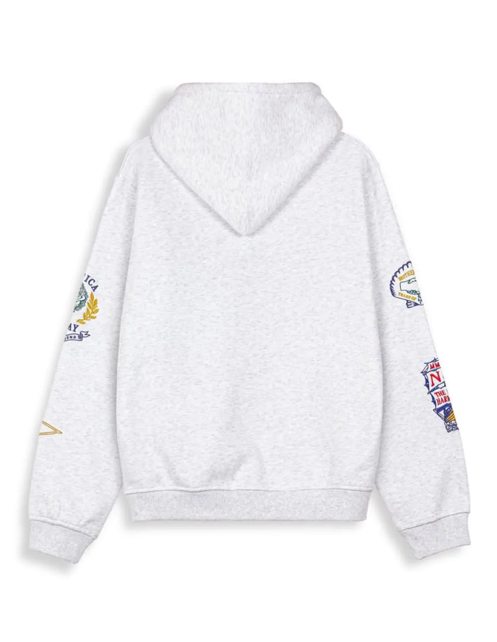 Sudadera con Capucha Grimey x Nautica Mighty Harmonist Gris Unisex