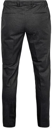 Suitable Chino Das Pied de Poule Anthracite SPE23304DA51ST-9