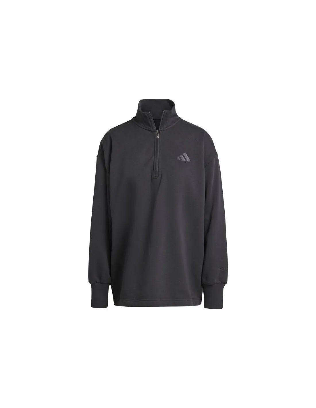 Sweat adidas Femme All Szn Fleece Loose Quarter-Zip Black
