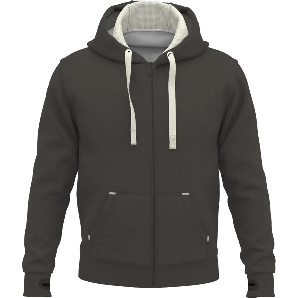 SWEAT DELUXE ZIP Graphite