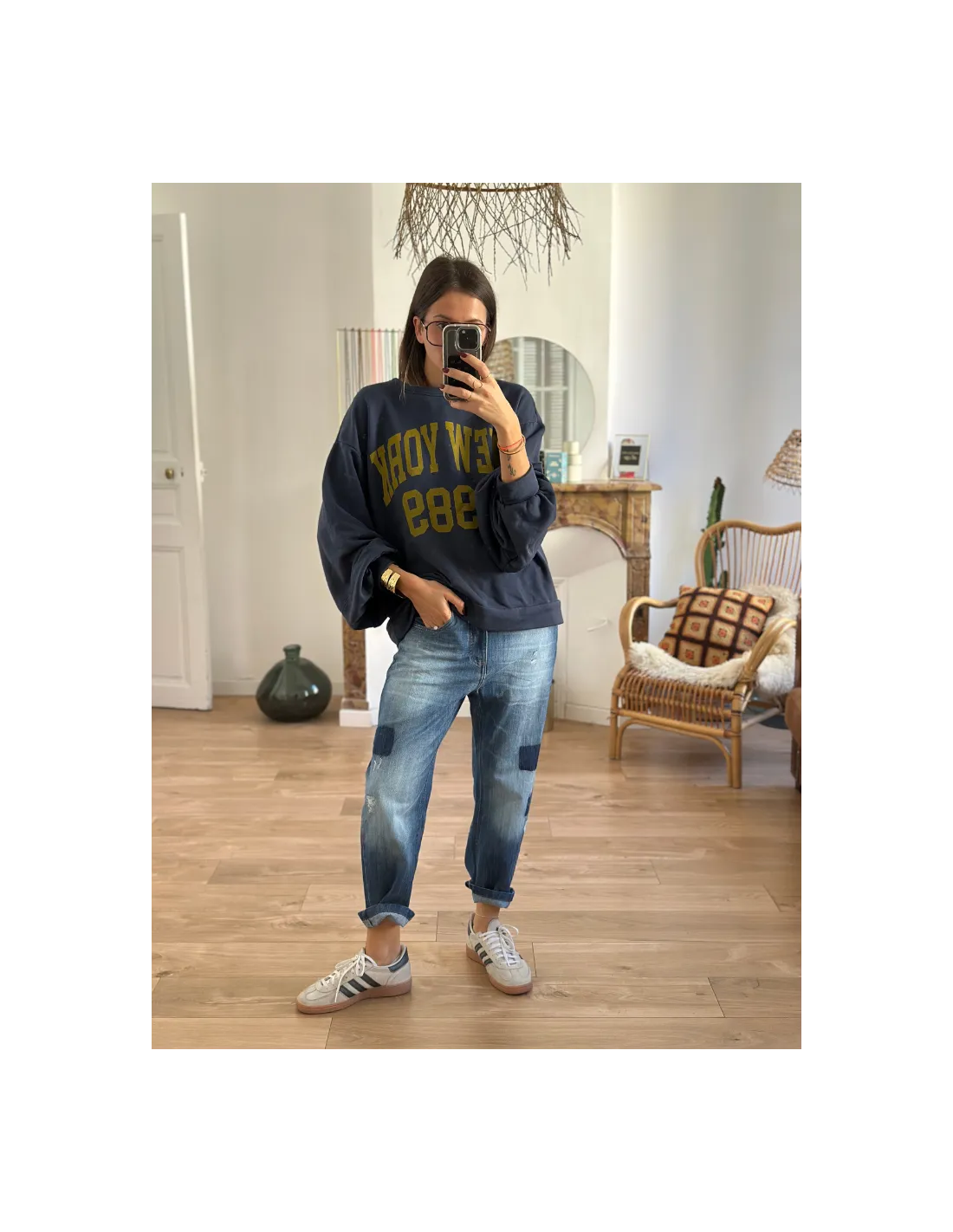 Sweat PAUL bleu