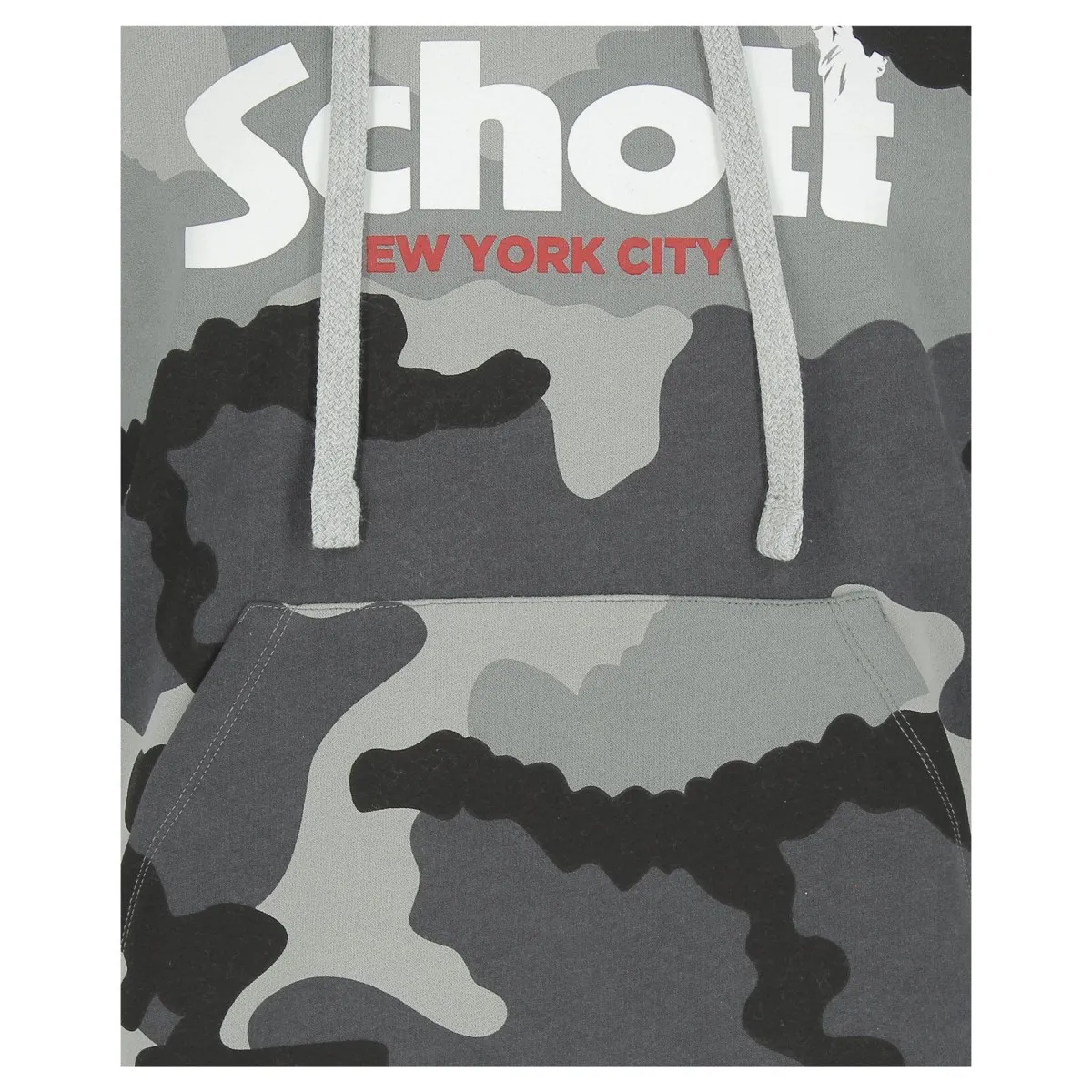 Sweat SCHOTT camouflage, pas cher / Matière-noble 39.90€