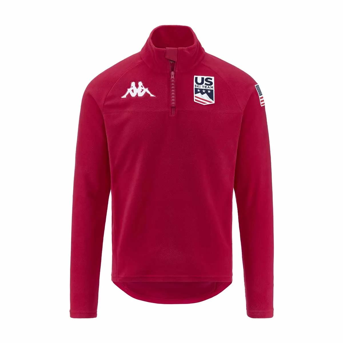 Sweatshirt 6Cento 687B US Ski Team Rouge Unisexe