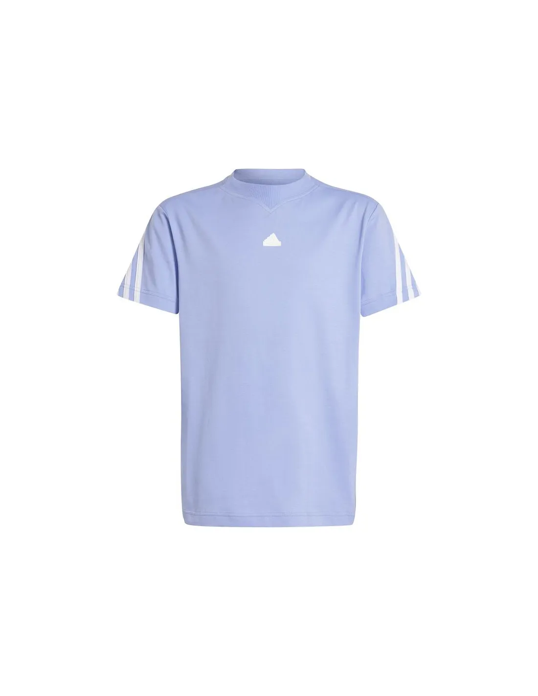 T-shirt adidas Enfant Future Icons 3 Stripes Bleu/Blanc