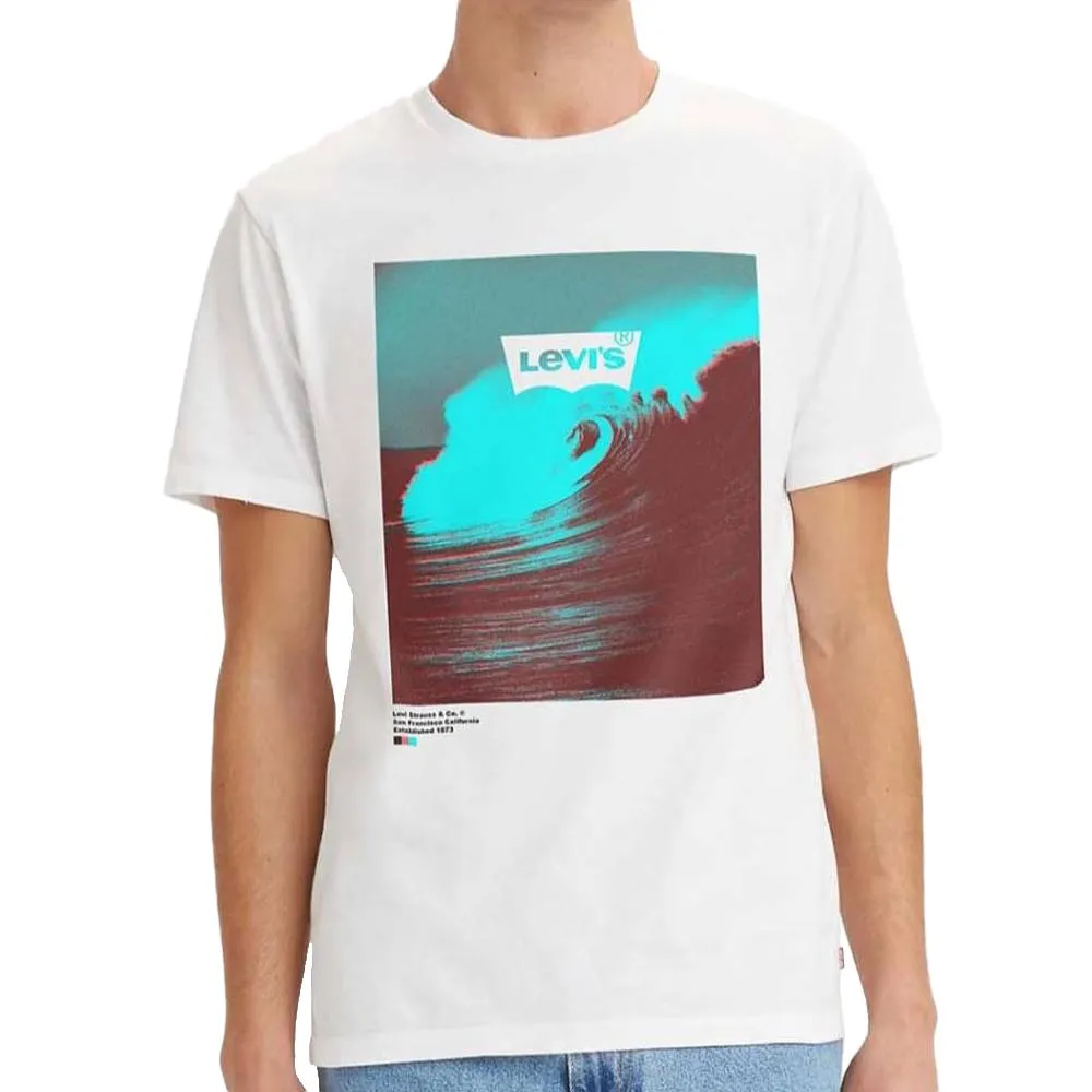 T-shirt Blanc Homme Levi's Tees
