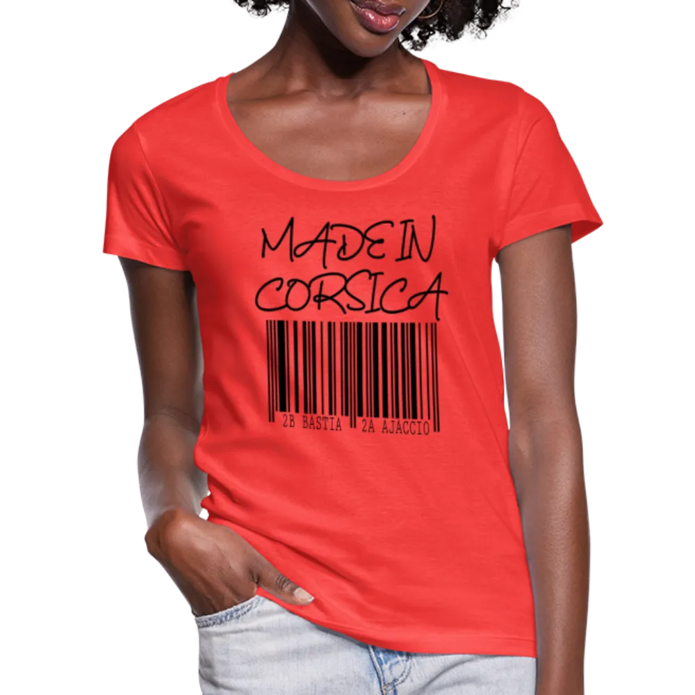T-shirt col U Femme Made in Corsica