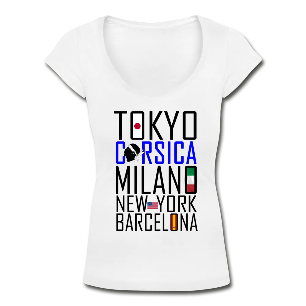 T-shirt col U Tokyo, Corsica