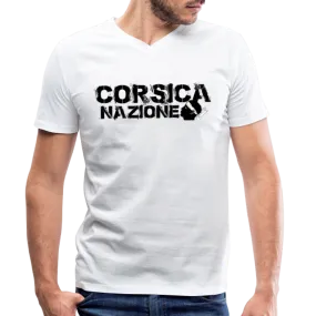 T-shirt H bio col V Corsica Nazione