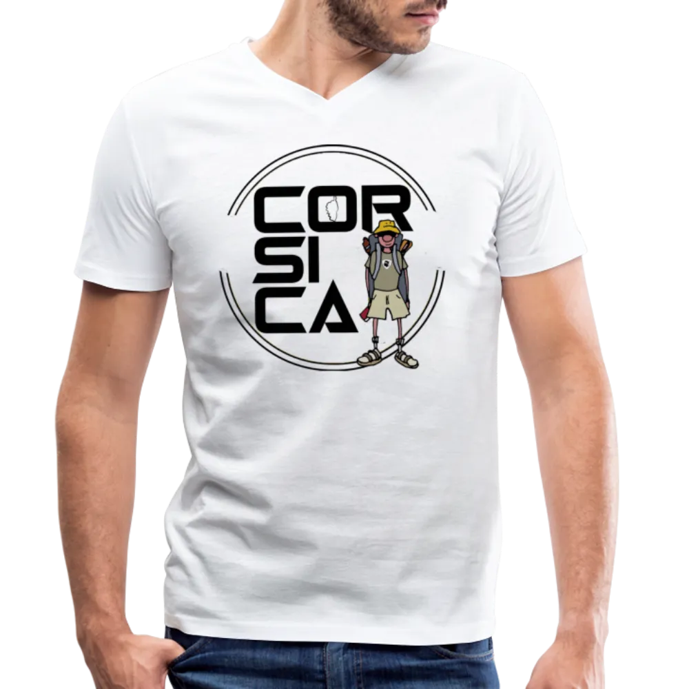 T-shirt H bio col V U Pinzutu