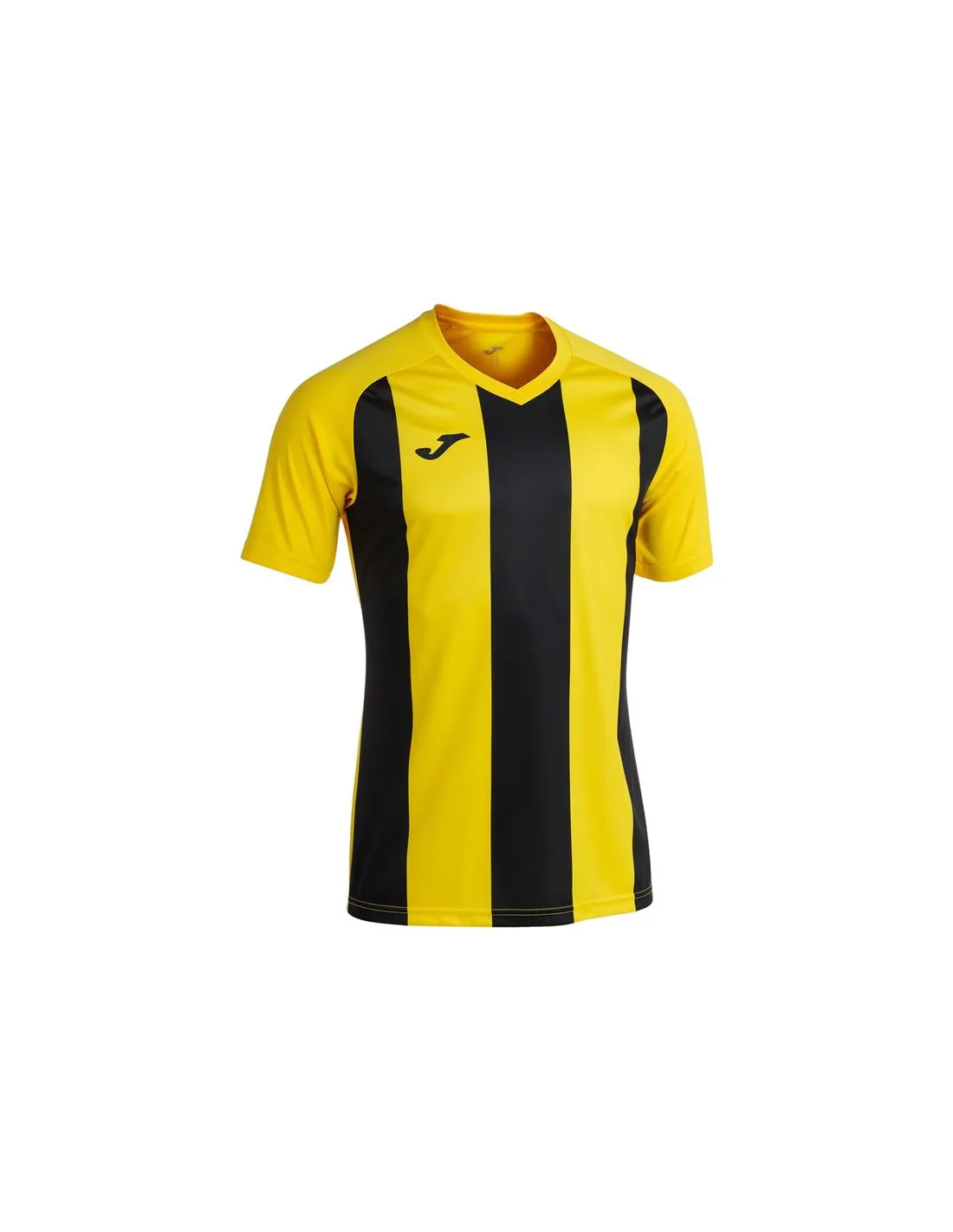 T-shirt Joma HommeEnfant Manches courtes Pisa II / Noir Jaune