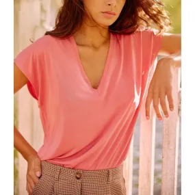 T-Shirt MARCELLINA BIS rose des bois | 3 Suisses