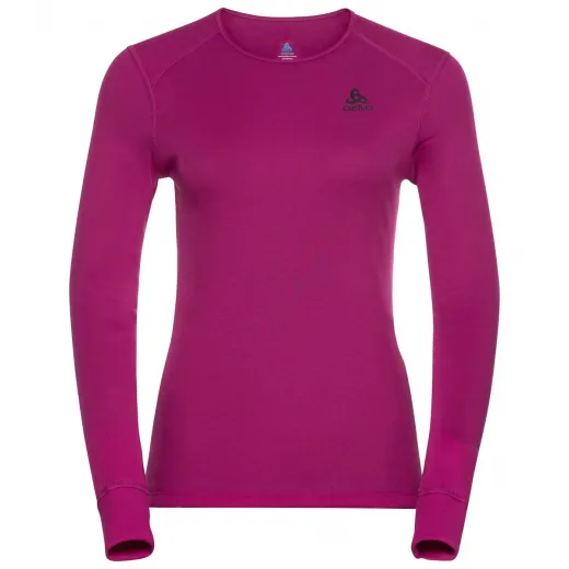 T-shirt ml femme active warm eco fuschia