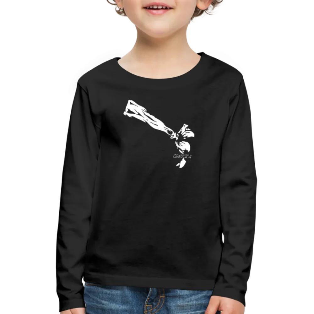 T-shirt ML Premium Enfant Bandeau Corse