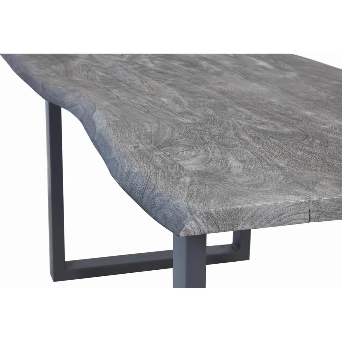 Table de repas TAJ 200x100x76 et Pieds en Métal | 3 Suisses