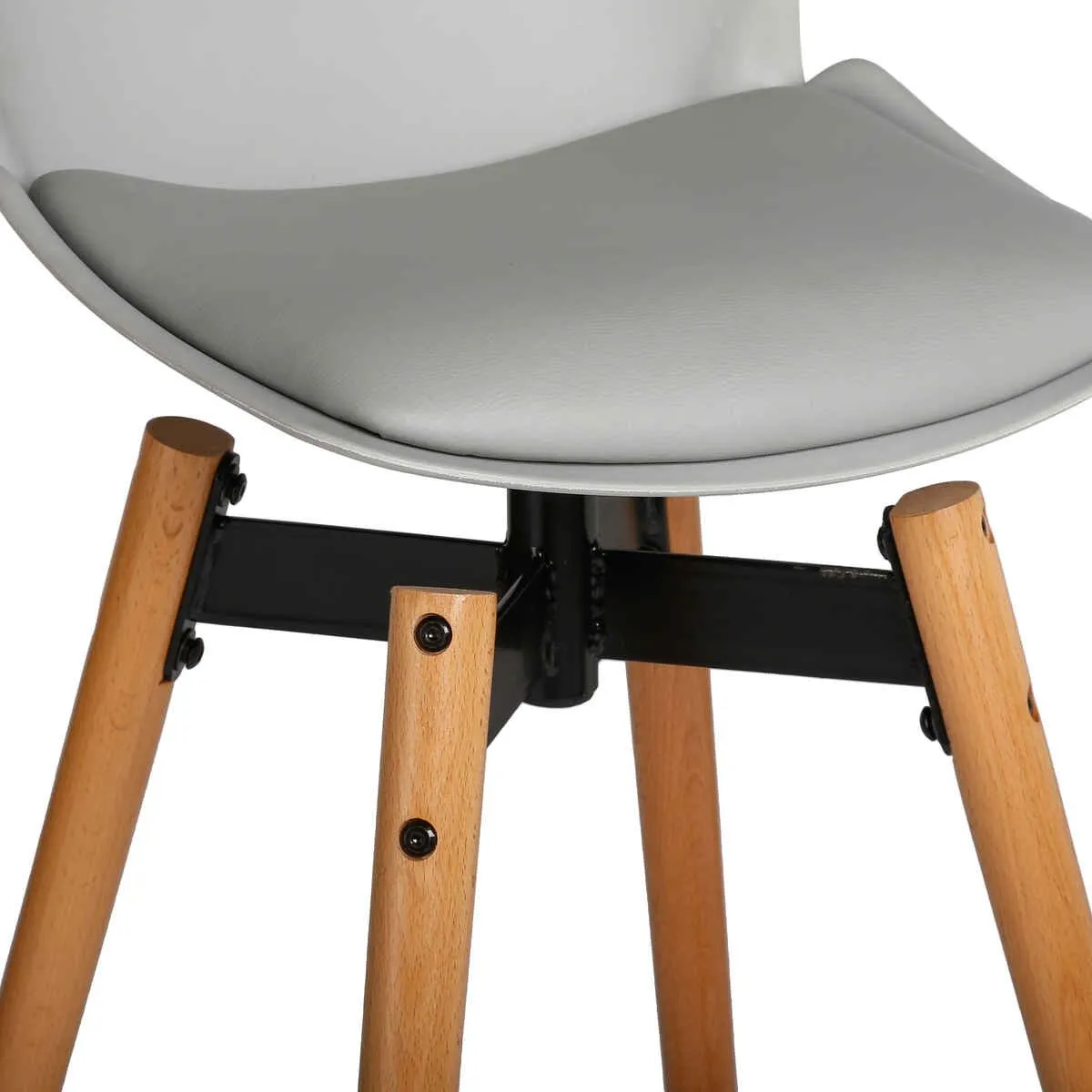 TABOURET DE BAR GRIS WILIO