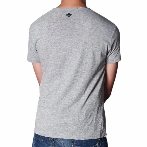 Tee Shirt Japan Rags homme pas cher modèle Ideso en coton gris