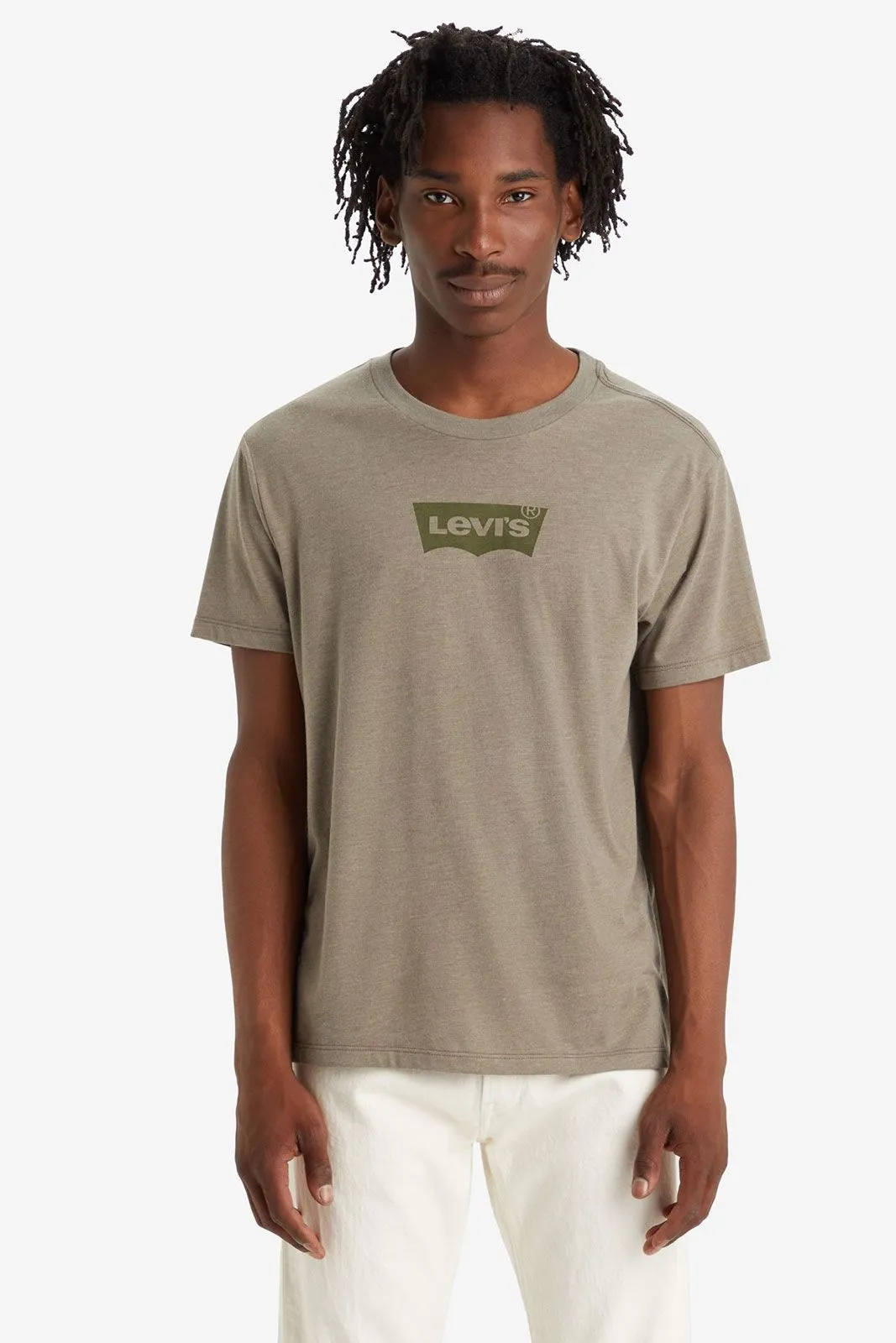 Tee Shirt LEVI'S® GRAPHIC CREWNECK Tri-Blend Smokey Olive