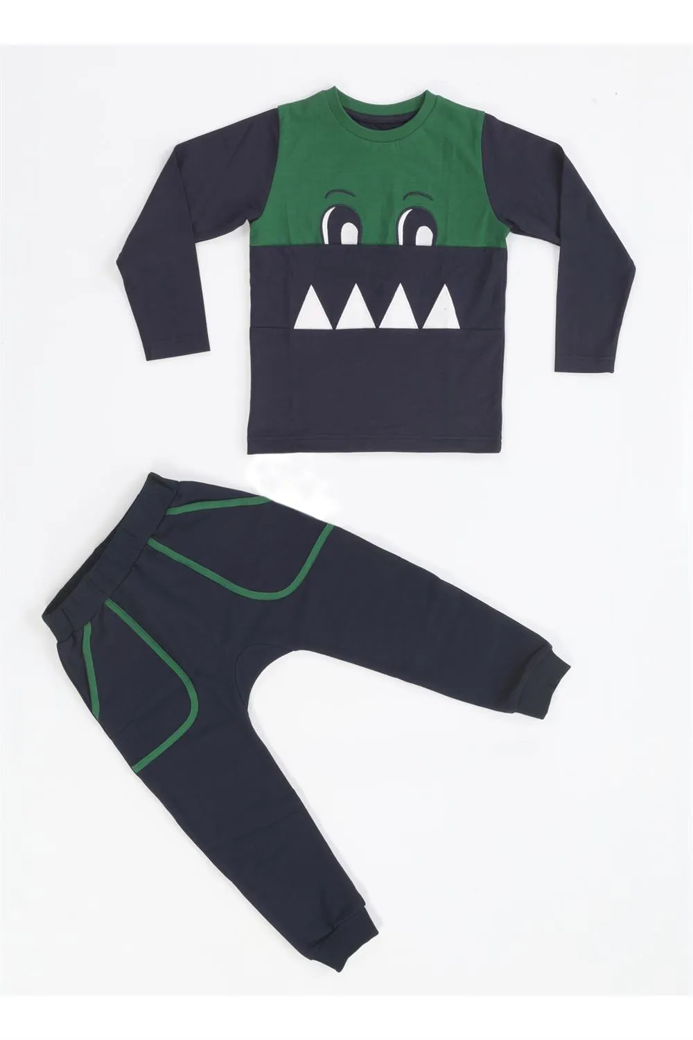 timsah cepli baggy pantolon + t-shirt takim