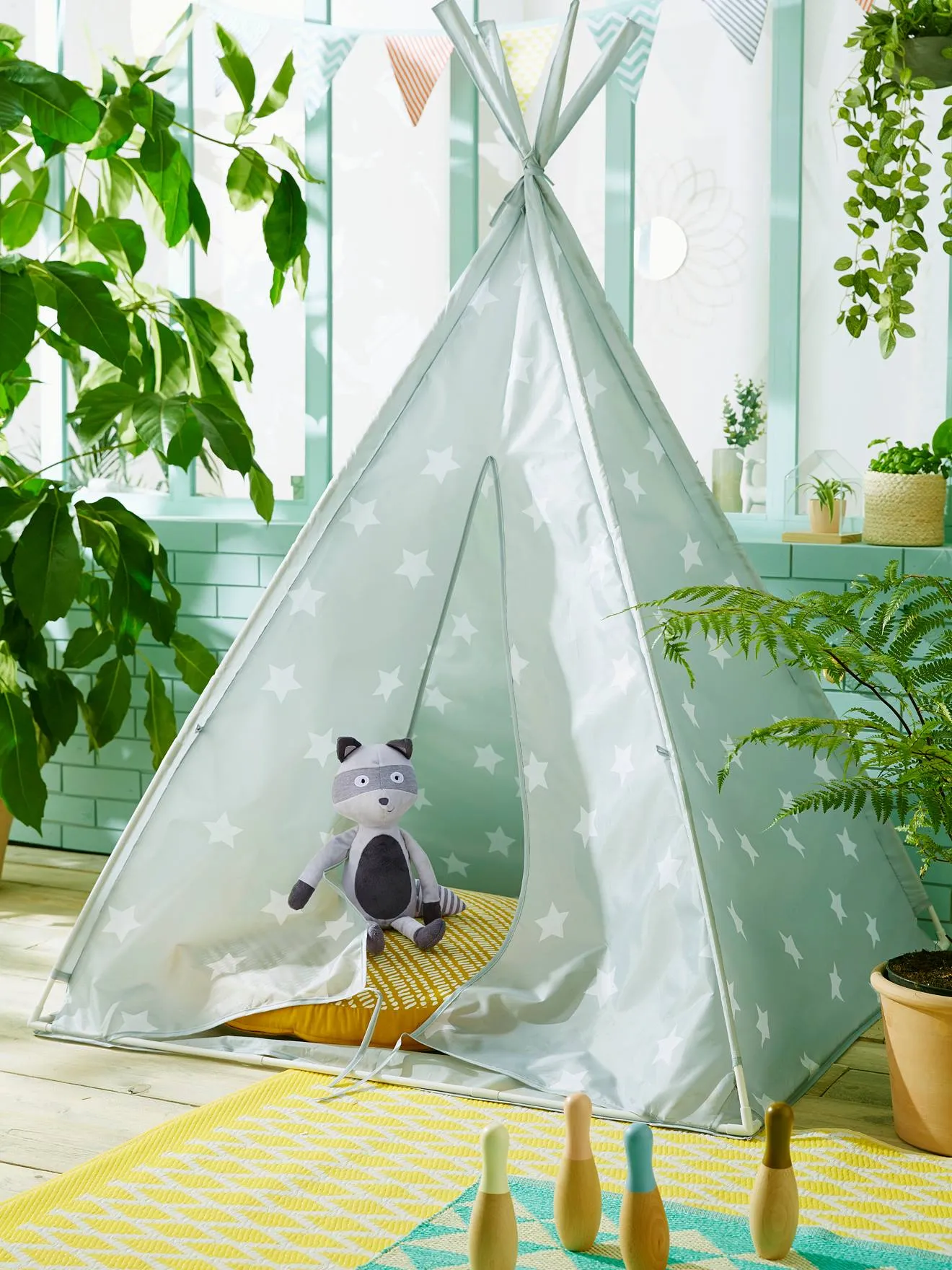 Tipi Inca rose - Vertbaudet