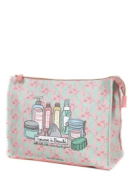 Trousse de toilette Derrière la porte Celia Beauté Rose  D060P114025  