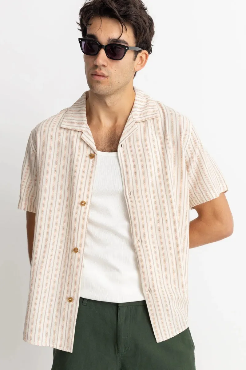 Vacation Stripe Ss Chemise Homme