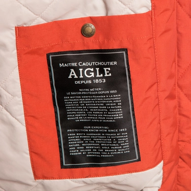 Veste d'hiver Aigle Women Trendfish Tomette