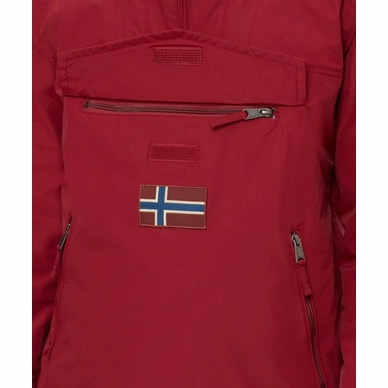 Veste Napapijri Homme Rainforest Pocket Red Bourgogne