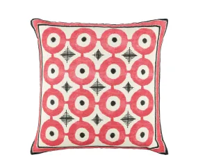 William Yeoward  Daria Rouge Cushion - Trouva